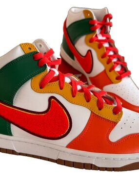Nike Dunk High 7-Eleven University Chenille Habanero DR8805-100.  10.5 men -RARE